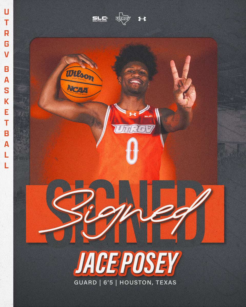 UTRGVmbb's tweet photo. Help us welcome Jace Posey to our UTRGV family! 

#RallyTheValley #UTRGV https://t.co/z8eVvLPtAb
