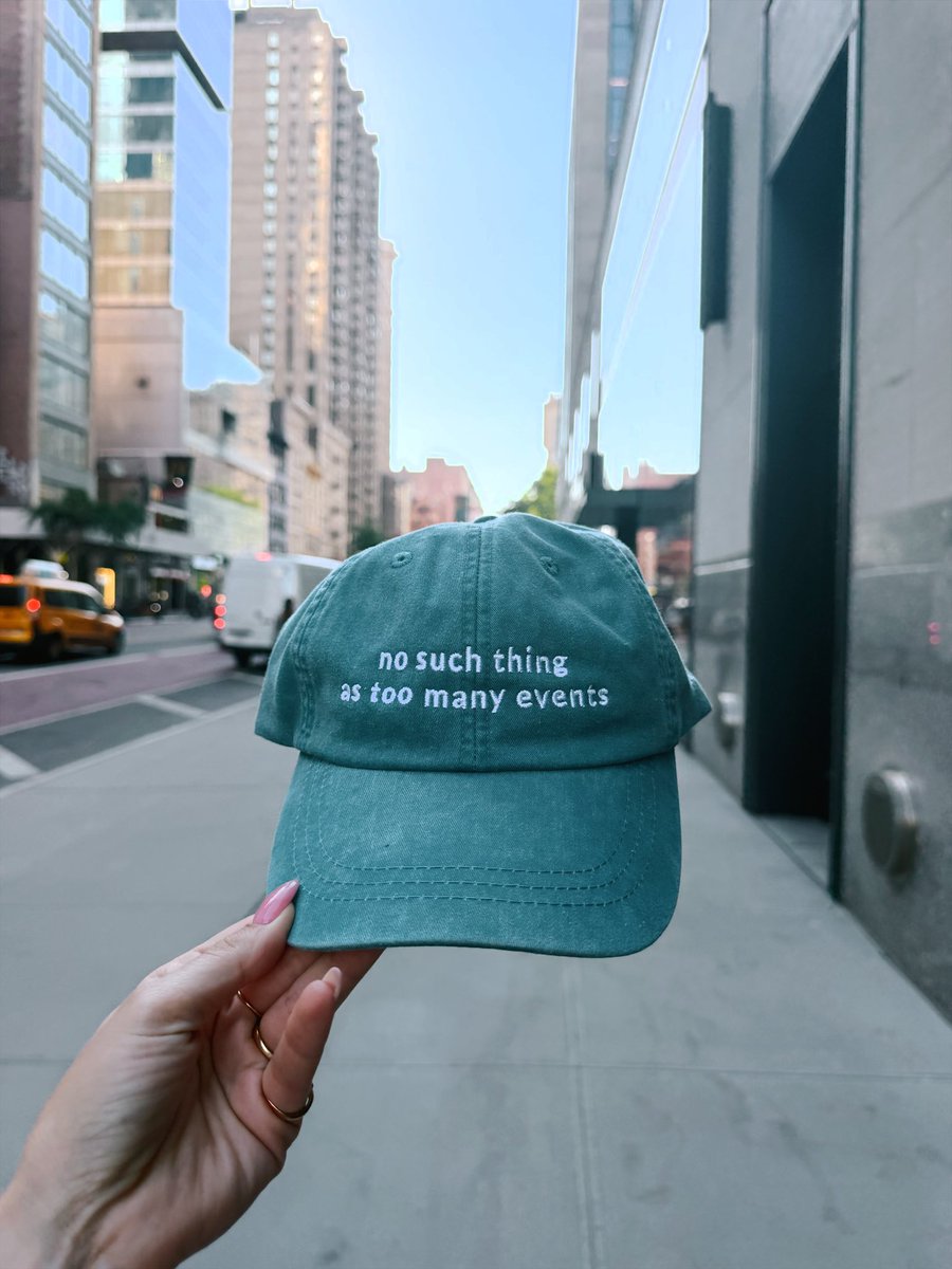 the_futt's tweet photo. No such thing as too many events 😂
Happy #NYTechWeek to all who celebrate. We’re halfway through!
@Techweek_ https://t.co/Xtk9N7XQXI