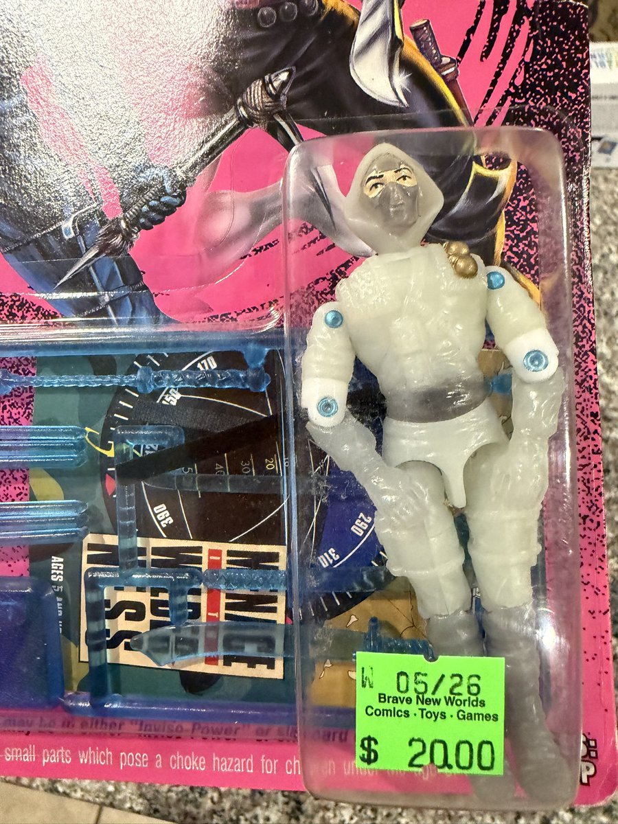 Toyhuntersholl2's tweet photo. Great find at the local comic shop today, Gl Joe Shadow Ninjas Storm Shadow!
Cards still in good shape, little warp to it but nothing a good book can't flatten out. Excellent find, I've never even heard of these!
#stormshadow #gijoe #ninja #gijoeshadowninjas #90stoys https://t.co/qddvyqt3HB