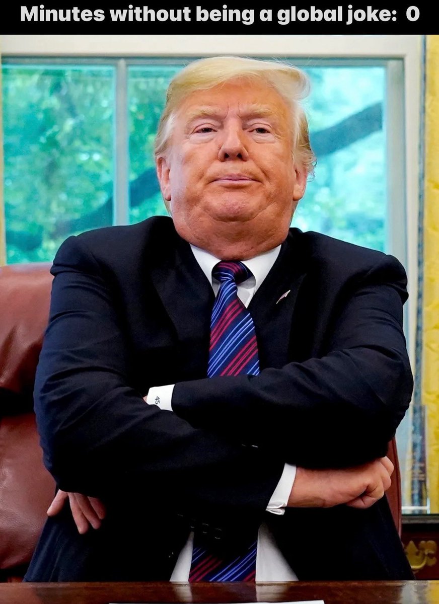 SamMcClellan35's tweet photo. @CBSNews Listening to her majesty @rEaLdOnAlDtRuMp is like listening to a third grader giving a book report on a book they’ve never read. Her majesty @rEaLdOnAlDtRuMp is a joke. 

The world leaders who hate the USA love seeing the imbecile that is @rEaLdOnAlDtRuMp. https://t.co/YUTBi3I4MY