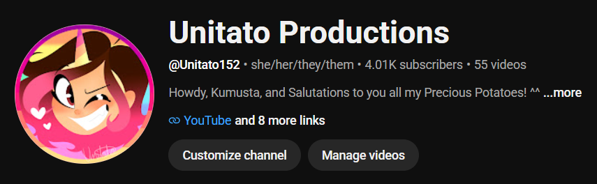 Unitato152's tweet photo. HOLY MOLY- I JUST REACHED 4K SUBS???? 😭 🥺 💝 https://t.co/CAImfcseWx