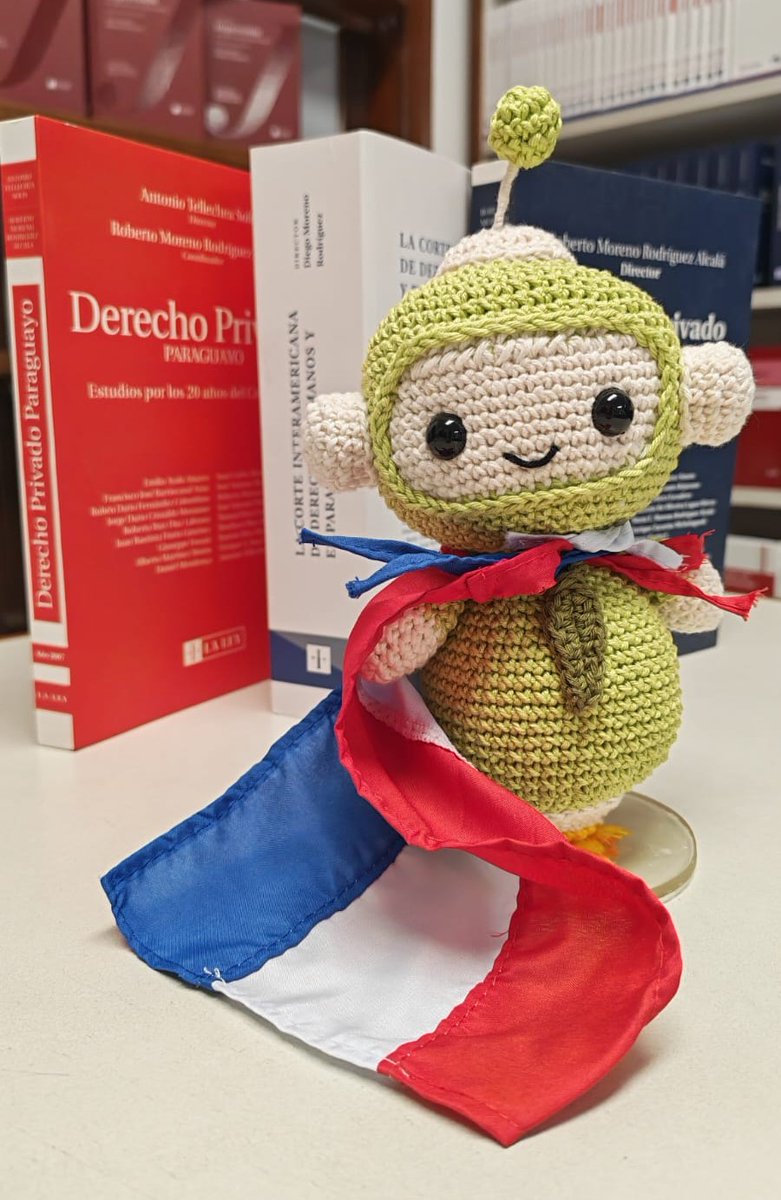 laleyparaguaya's tweet photo. Juri ya está listo para alentar ⚽📚
Con su bandera, los libros cerca y toda la emoción de la temporada futbolera.

Porque en La Ley también celebramos lo que nos une: la pasión, el conocimiento y las ganas de compartir.

¿Vos ya estás listo?