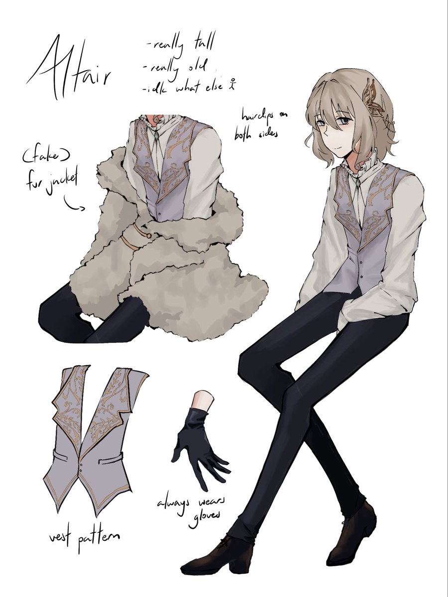 BE4RIST's tweet photo. i feel like ref sheets are so hard for no reason but i gotta update them for artfight 🙏
#oc https://t.co/39MrIs0kcf