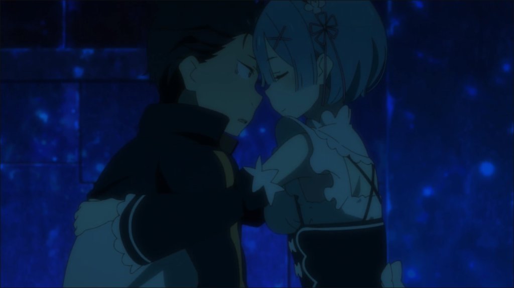 lunarxtears's tweet photo. Just realized I'm pretty sure that's the first time we've heard rem's voice in the anime since the second trial all the way back in season 2 wtf man https://t.co/451OqrsYxX
