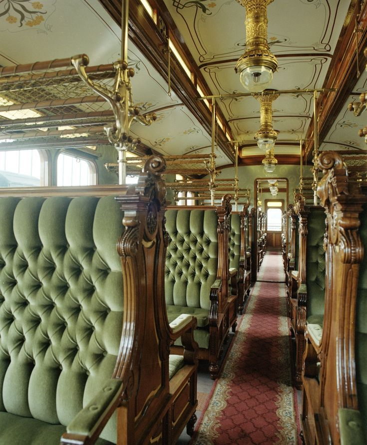BiancoDavinci's tweet photo. Train carriage interior from 1900s. https://t.co/uTHwSZk7zx