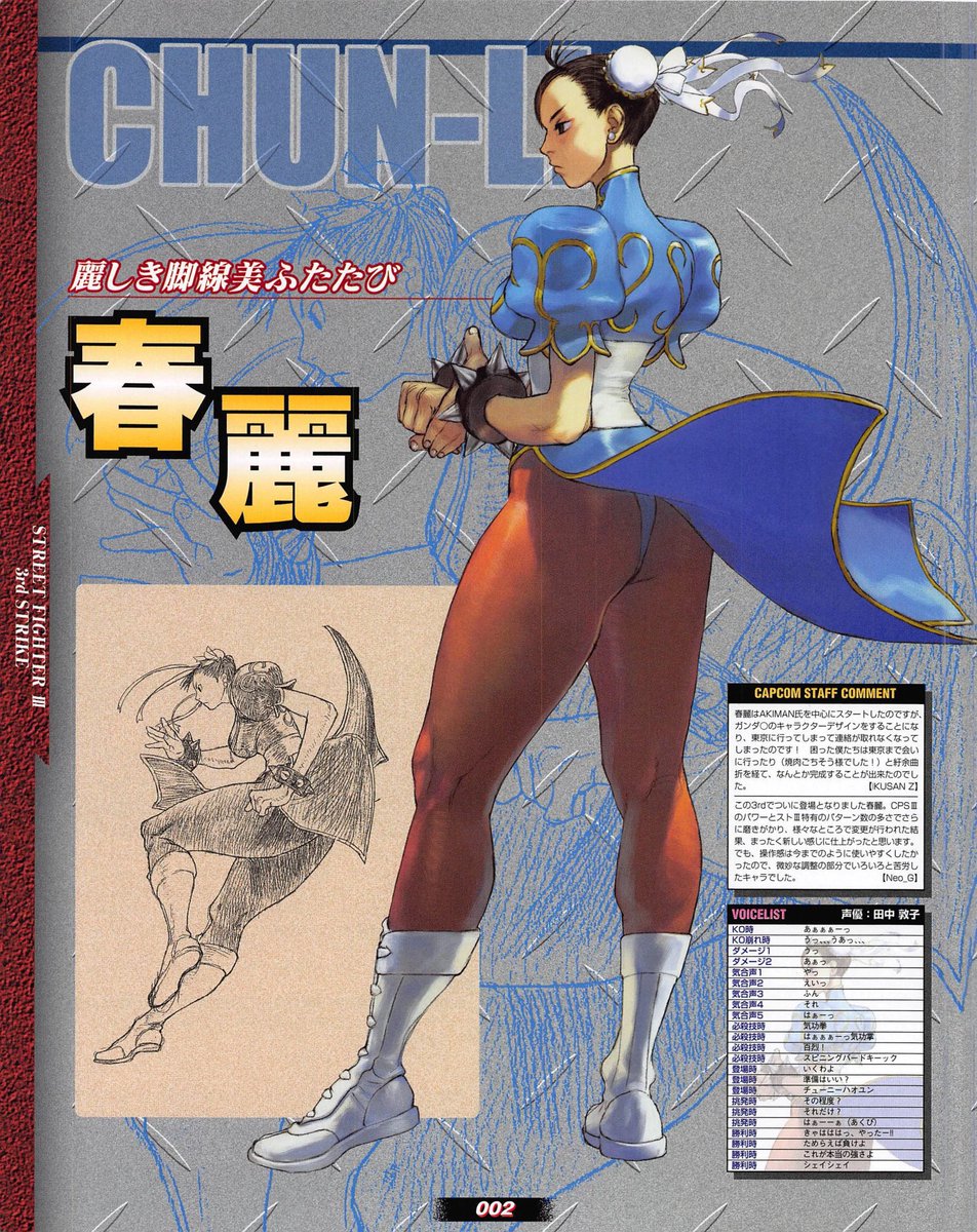 YamamotoElios's tweet photo. Chun-Li Street Fighter III- Conclusion Step/Master the Secret. Artwork by Daigo Ikeno.

#StreetFighter #CAPCOM #artwork #illustrationㅤ https://t.co/FRMtNsqAZS