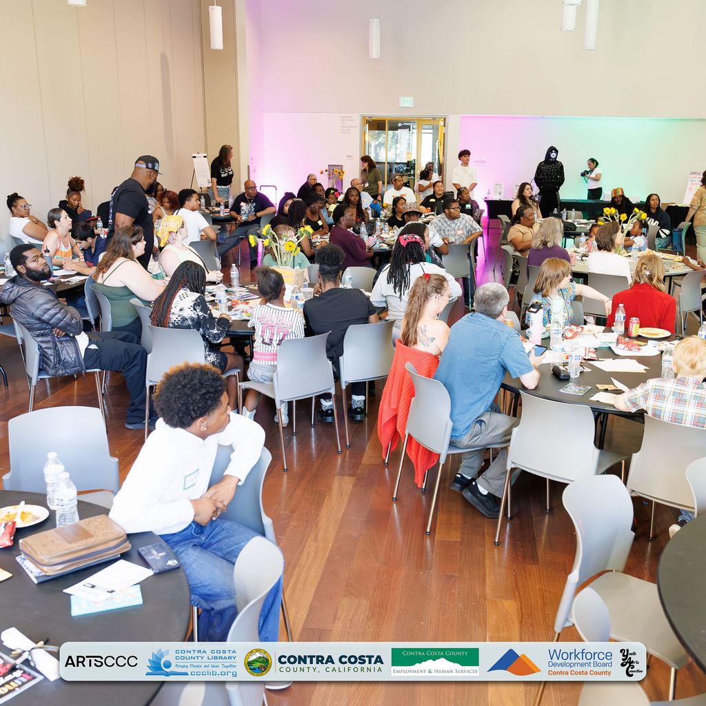 _artsccc's tweet photo. It takes a village, and our village showed out! 
Thanks to all the families, community members, and partners who came out to celebrate the Youth Arts Connection. Events like this remind us how powerful it is when we all come together to lift up the next generation of creatives. https://t.co/DyTiqJdfxk