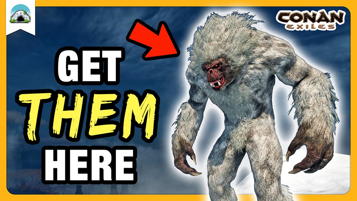 PixelcaveGaming's tweet photo. Missing the Ape and Yeti pets in #ConanExiles? We show you where to find them in the Enhanced version! 🦍

▶️ https://t.co/V1Ta7KDc8z

@ConanExiles #ConanExilesEnhanced https://t.co/6tsAcLgvsV