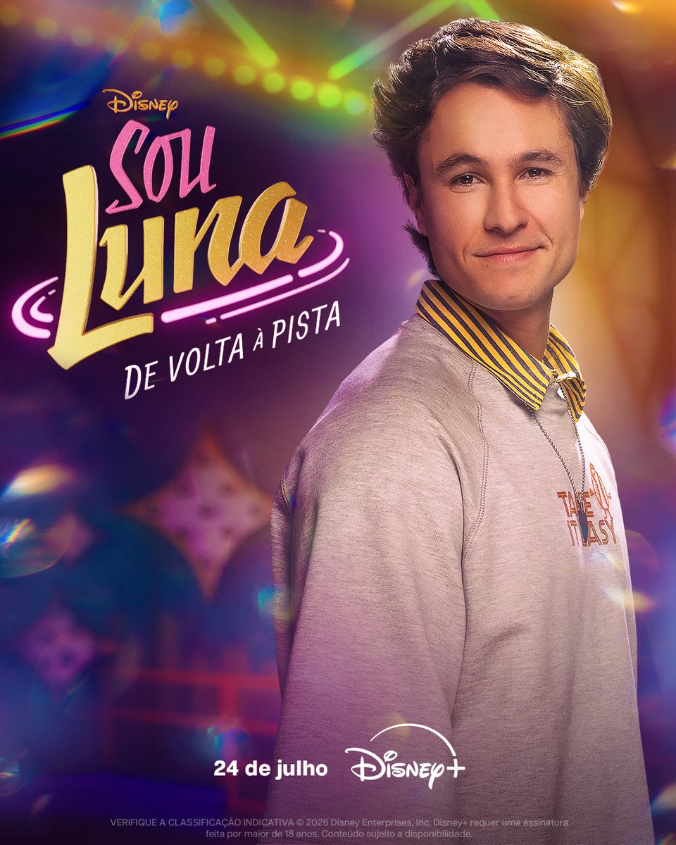 DisneyPlusBR's tweet photo. É hora de colocar os patins. 🛼💛

#SouLuna: De Volta à Pista estreia 24 de julho no #DisneyPlus. https://t.co/nz8Y121uPi