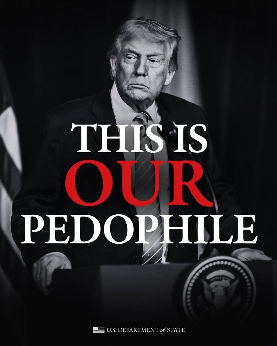 MonkeySensei77's tweet photo. @WhiteHouse No thanks, Epstein pedo. https://t.co/SlMFK3KEqD