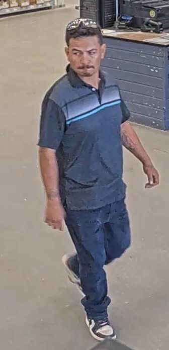LexingtonPD's tweet photo. PLEASE SHARE:  On 04/26/2026, this individual entered Lowes, at 5412 Sunset Boulevard, &amp; walked to the power tool section.  He selected two impact drivers, concealing them.  He walked past all points of sale without rendering payment.  The total cost of the tools is $438.00. https://t.co/1im9Iy2d1v