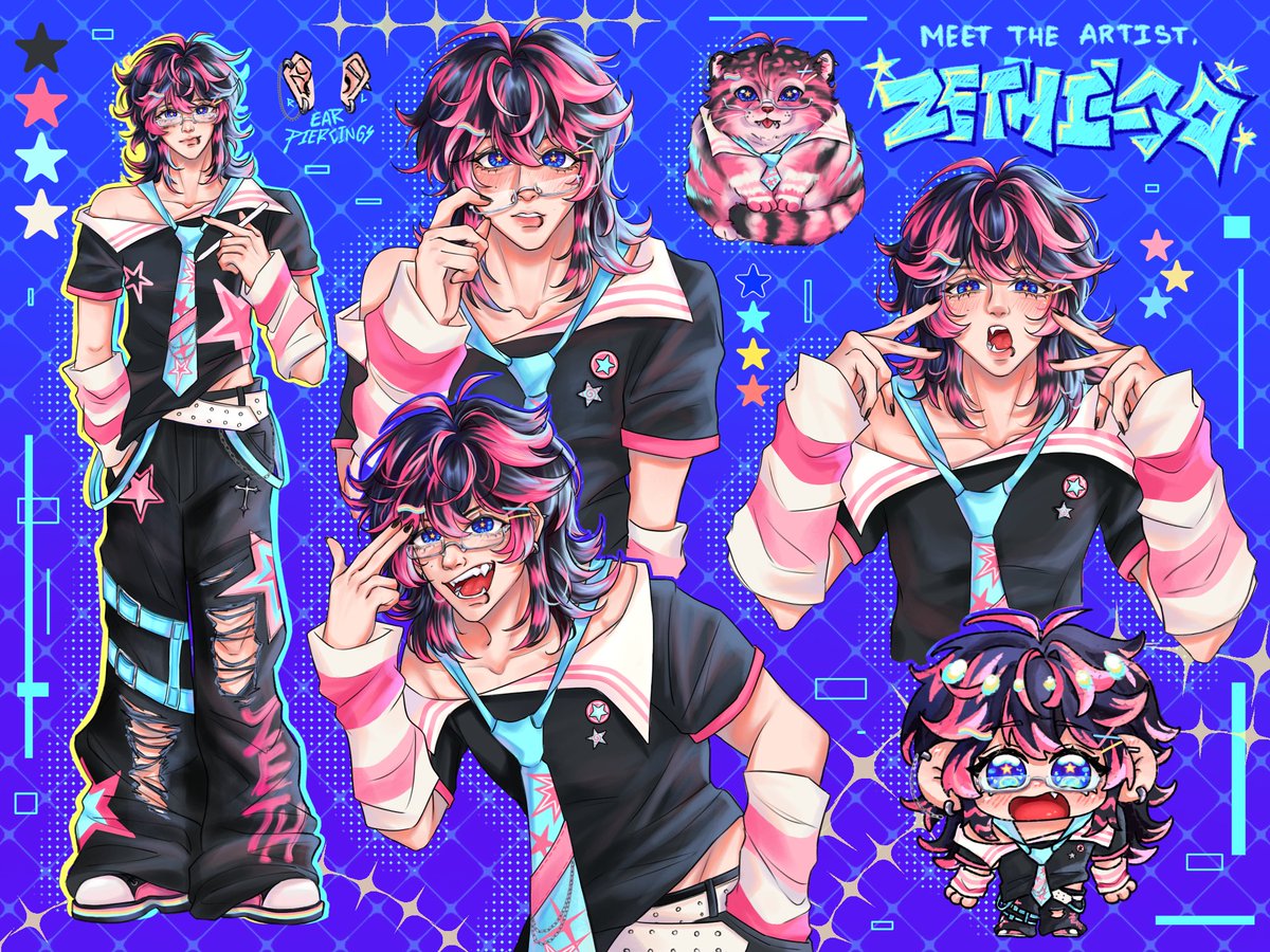 zethilgo's tweet photo. Full of stars! Finally finished my sona design! So here ya goo~🌟
#Persona #Ocsona https://t.co/MUj4VOBprP