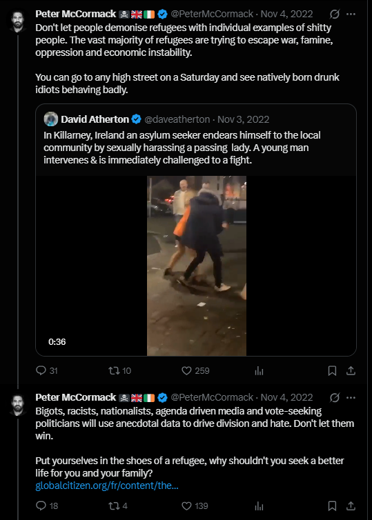 DillinghamDill's tweet photo. @PeterMcCormack Any mention or acknolwedgement that you were also apart of the problem several years ago?

Embarrassing. https://t.co/yRqOwseHuu