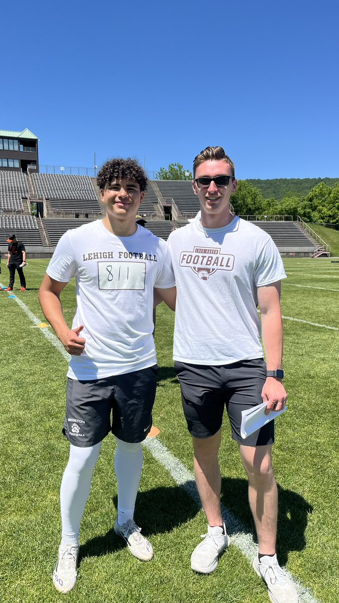 shaynebouhafs's tweet photo. After a great camp at Lehigh, and an amazing conversation with @CoachBernocco im blessed to announce I have received my first D2 offer to Lock Haven University. #AGTG 

@LHU_Football @CoachPachucy @WyoSemFootball @Coach_Dugs @_MG23 https://t.co/0qtqJ5Sc4c