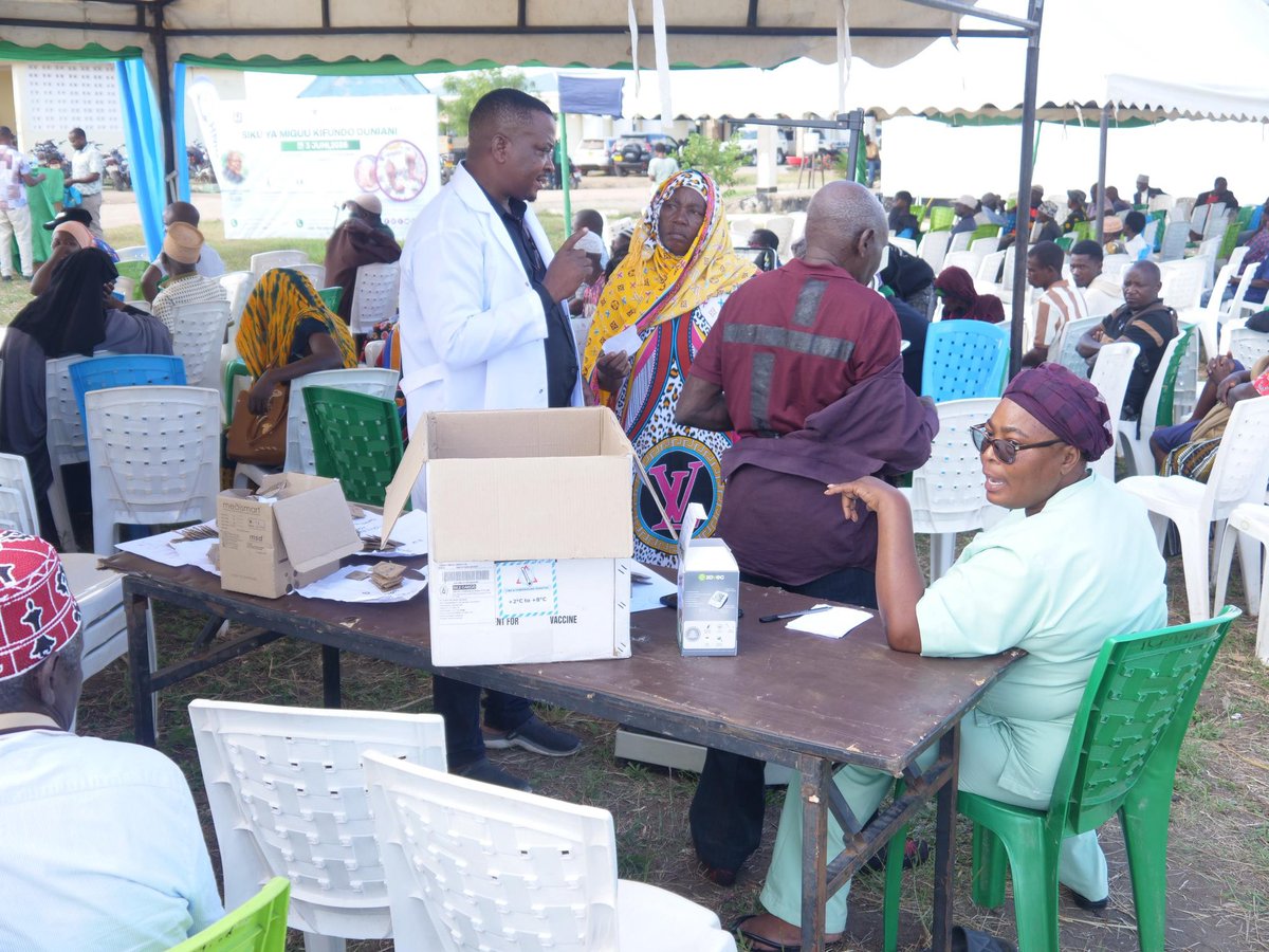 MkapaFoundation's tweet photo. ▶️ Day 3 of the Health Camp: Today, alongside the commemoration of World Clubfoot Day, we participated in community health awareness and education activities held at Masasi District Hospital (Mbuyuni), Mtwara Region.

▶️ Among the leaders in attendance were the Regional Commissioner of Mtwara, Hon. Colonel Donald Msengi, the Director of @bmhdodoma Dr. Abel Makubi, and the Chief Executive Officer of Benjamin William Mkapa Foundation, Dr.Ellen Mkondya-Senkoro.

▶️ The leaders visited various service areas, engaging with community members and health professionals, while also witnessing the specialized and advanced medical services being delivered through the camp.

▶️ Speaking during the visit, Hon. Colonel Donald Msengi encouraged citizens to fully utilize the camp for screening, treatment, and professional medical guidance, emphasizing the importance of early health-seeking behavior to prevent avoidable complications.

▶️ On her part, Dr. Ellen Mkondya Senkoro noted that the camp is part of the 20th anniversary commemorations of the Benjamin William Mkapa Foundation and reflects the institution’s commitment to strengthening health systems and bringing specialized services closer to the people. She emphasized that through collaboration with various health sector partners, communities continue to benefit from quality services that improve health outcomes and overall well-being.

@miraclefeet  @wizara_afyatz @BMH_DODOMA 
  
#mkapafoundationat20