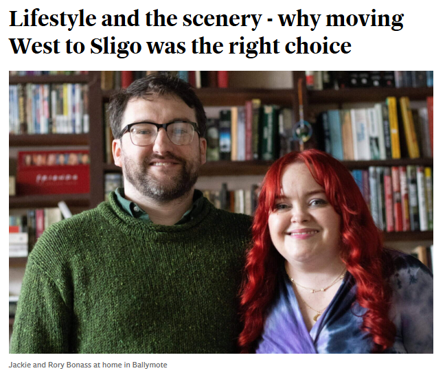 IrishMECFSAssoc's tweet photo. TG4’s Moving West on 7:30 pm, June 9 may mention ME.

Jackie Bonass (with ME) has said she "talked a fair amount about being ill with ME so hopefully that will make it into the final edit a bit"

It includes English on-screen subtitles.

#MEcfs #PwME https://t.co/6I6pZWl6Ms