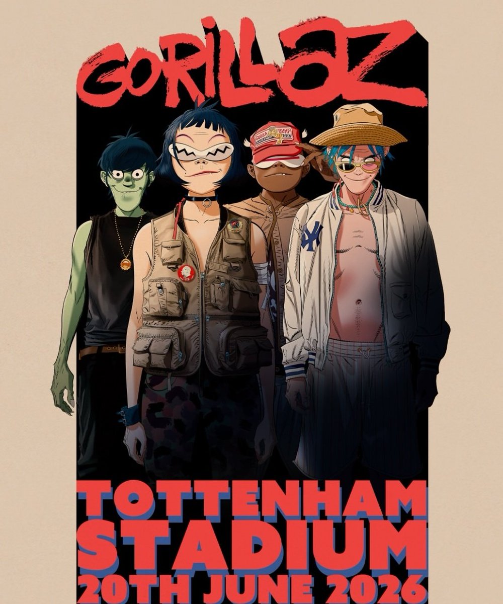 RhinestoneDemi's tweet photo. NEW GORILLAZ ART ‼️ https://t.co/9VQLslbnPH