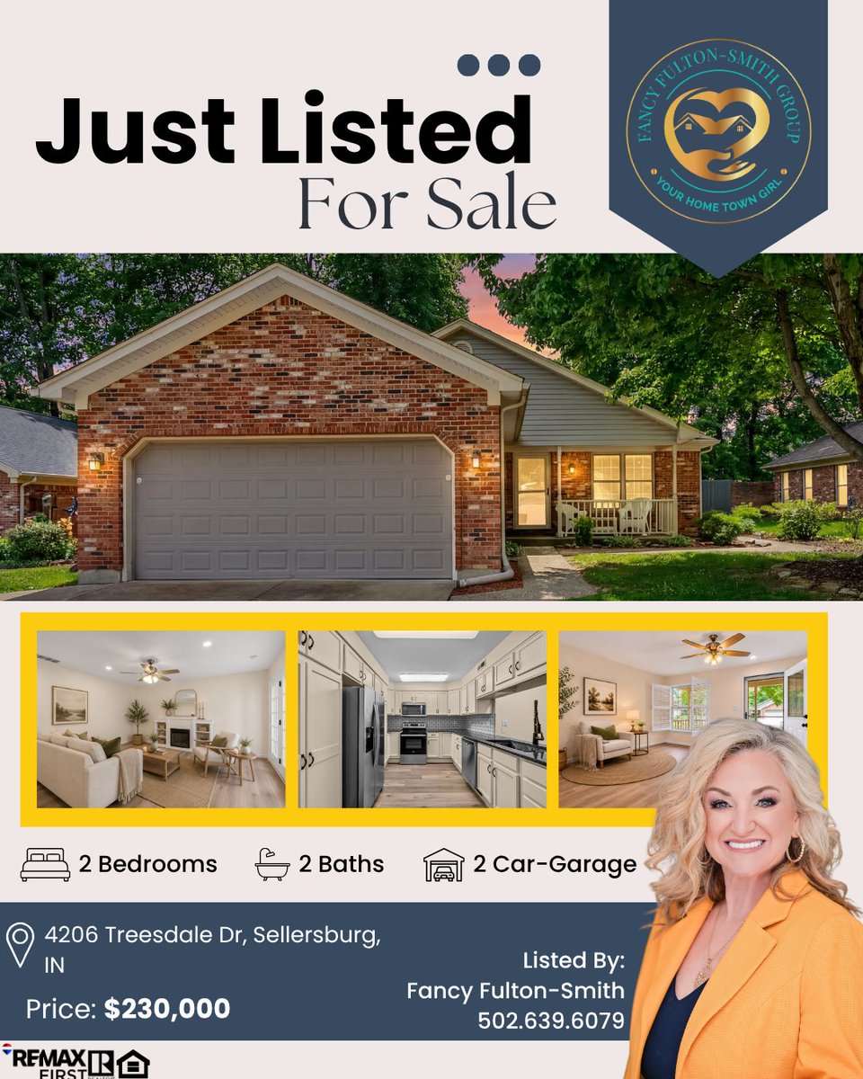 fancyfulton's tweet photo. Two homes. Two different vibes. Both officially ACTIVE and ready for their next owners! 🏡✨

📍4206 Treesdale Dr, Sellersburg, IN

📍13810 Deerfield, Memphis, IN

#FancySellsHomes #YourHomeTownGirl #SouthernIndianaHomes #SellersburgINHomesForSale #TopRealEstateAgentNearMe https://t.co/prRrassNKR