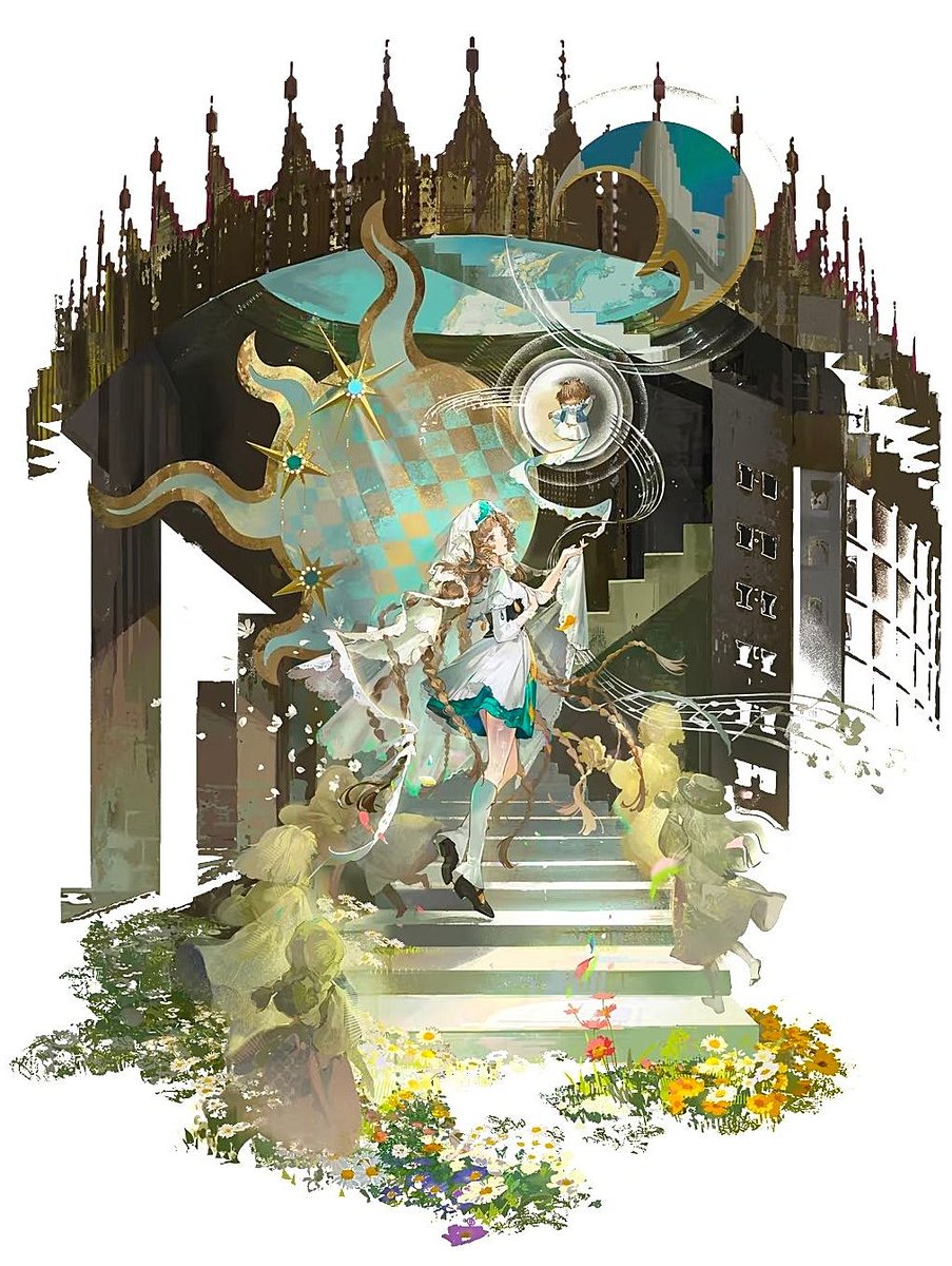 seallyr_'s tweet photo. [Reverse: 1999] 
3.8 Everecho &amp; Cornerstone i2 sprite, splashart https://t.co/aqpSbeouMx