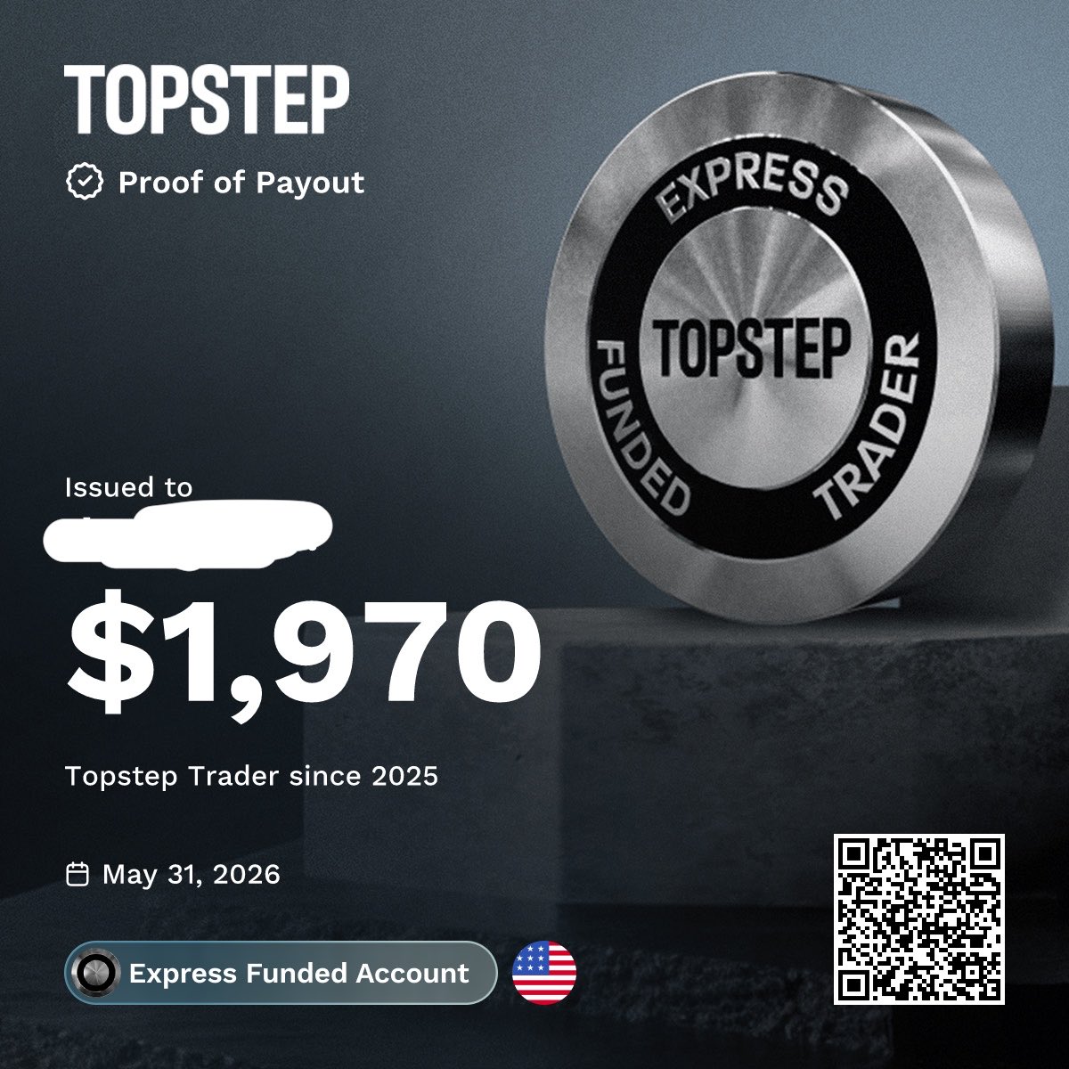 JaydenD1R's tweet photo. PAID.

$9,841 just this pass week with @Topstep 🦅 https://t.co/EStRkgQHPO