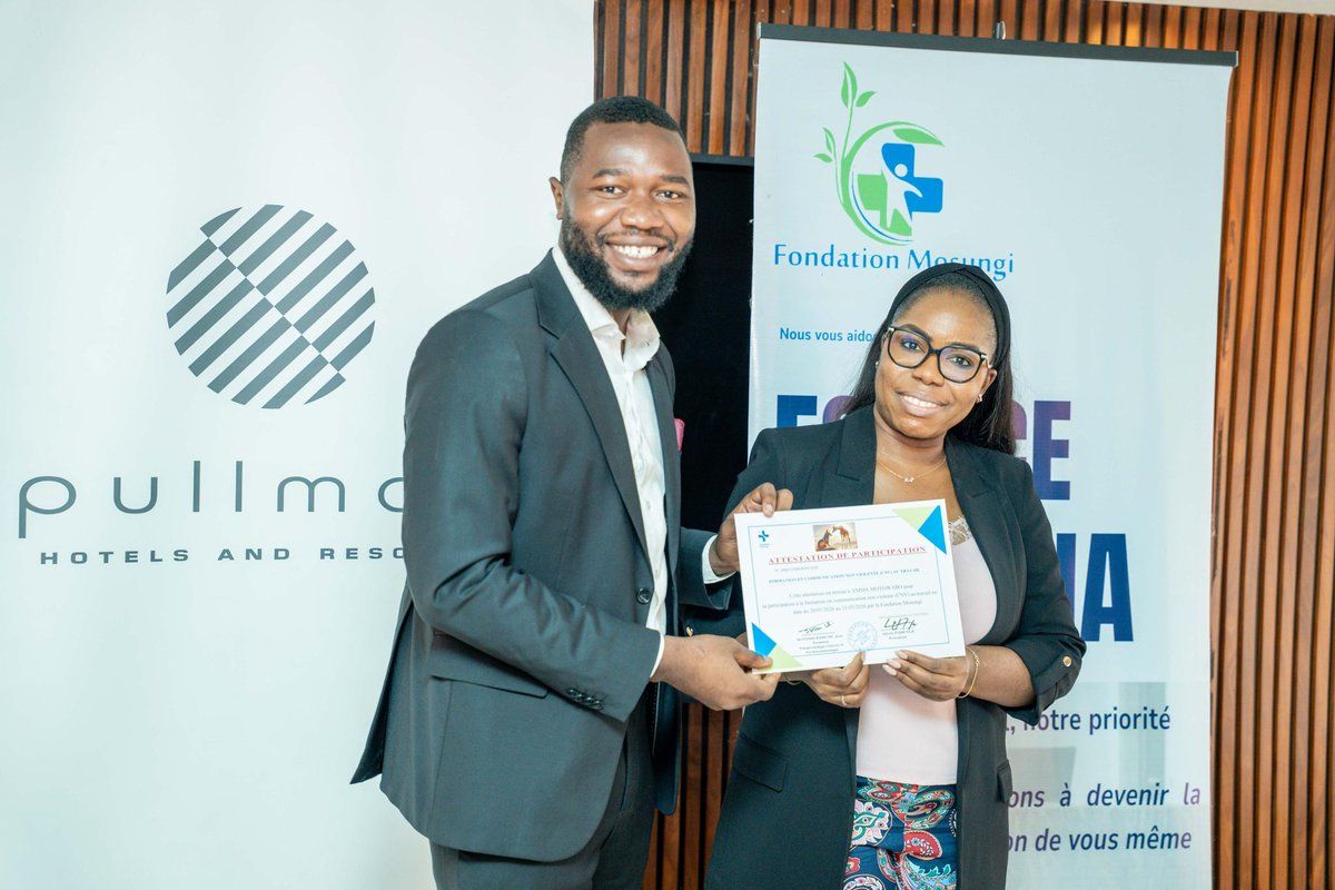 PullmanKinshasa's tweet photo. Les collaborateurs du Pullman Kinshasa Grand Hôtel ont participé à une formation en Communication Non Violente (CNV), axée sur l’écoute active, la gestion des émotions et la communication constructive.
Une initiative qui renforce la coopération et le respect mutuel dans l’équipe https://t.co/etbRzkAuW4