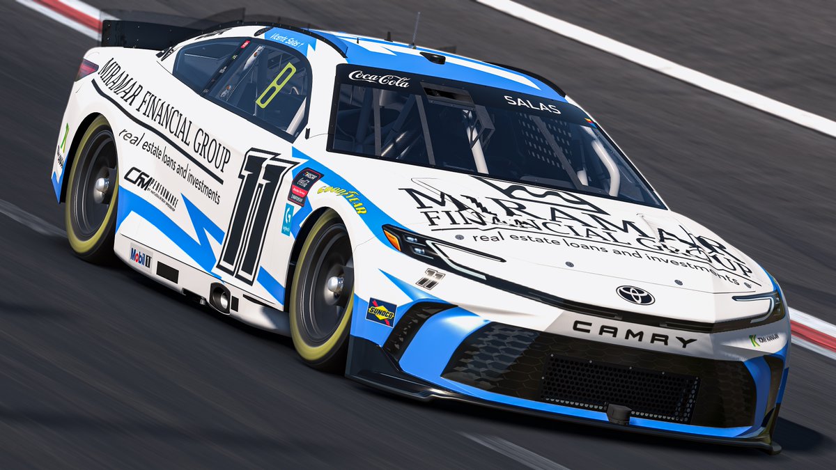 KanaaneSports's tweet photo. Solid points at EchoPark Speedway.

🏁 P6 - @vicente_salas14
🏁 P23 - @Sebass_2020 

Vicente delivers a strong Top 10 finish, while Sebastian fights through the field to bring home points.

Next stop: Iowa. 👊

#KanaanEsports #eNascar #iRacing #KanaaneSports https://t.co/z30cyiZBGI