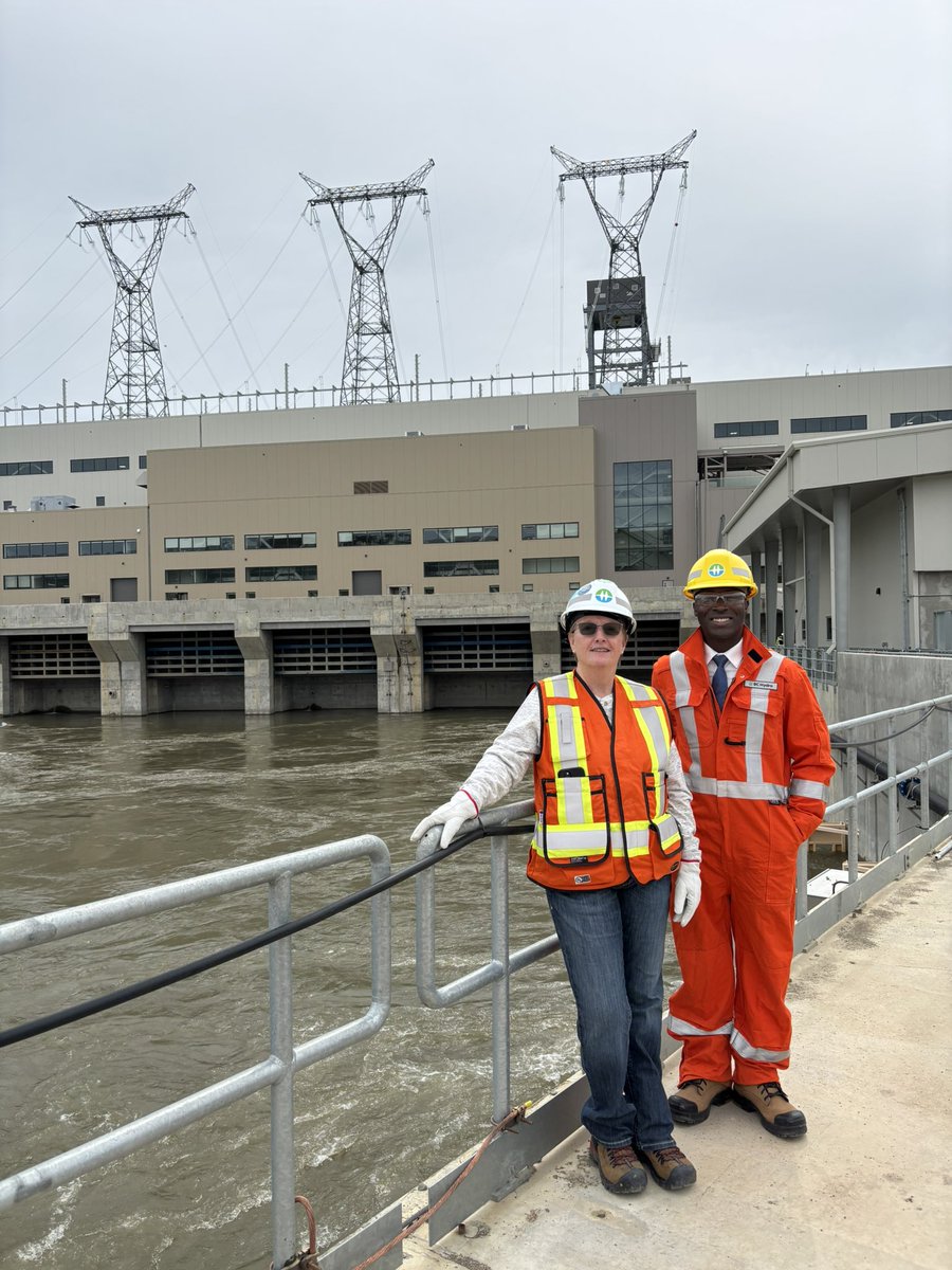 G_Anderson1's tweet photo. Great tour of the John Horgan Dam and Generating Station which generates enough electricity to power the equivalent of 500,000 homes across B.C.

Thanks to the skilled workers who keep it running.

Exciting days ahead.

#bcpoli #hydropower https://t.co/zwaXmLa7AM