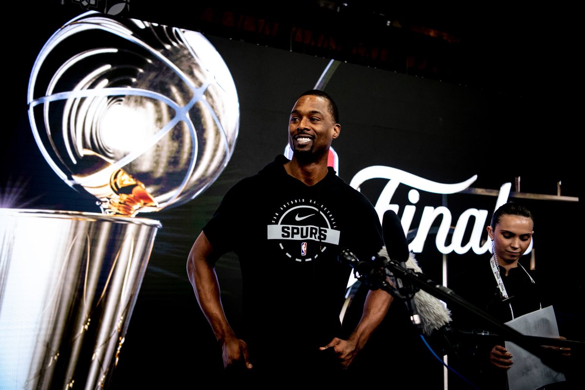 hbarnes's tweet photo. Finals Game 1 Tonight @ 7:30 CDT. Let me know in the comments where you’ll be watching from. #gsg https://t.co/992JoGsHDZ