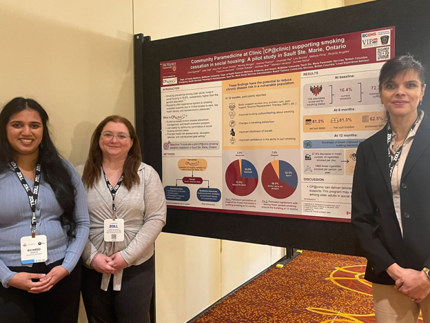 CPatClinic's tweet photo. Visit our poster ! The CP@clinic team is at Community Paramedicine Knowledge Exchange Main Expo 2026 this week presenting our smoking cessation pilot in collaboration with Sault Ste. Marie Paramedic Services. #OCPKEE https://t.co/SZEbq5kVrD