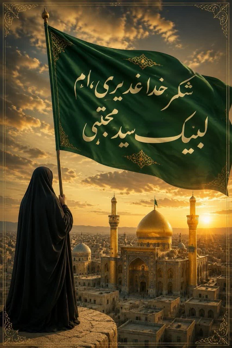 S_bohlooli's tweet photo. هر دستی که در طول تاریخ با امام و رهبری الهی بیعت کرده، امتداد همان دستانی است که در غدیر خم، با امیرالمؤمنین علی (ع) پیمان بستند.
#لبیک_یا_خامنه_ای https://t.co/PREUgLmwBh