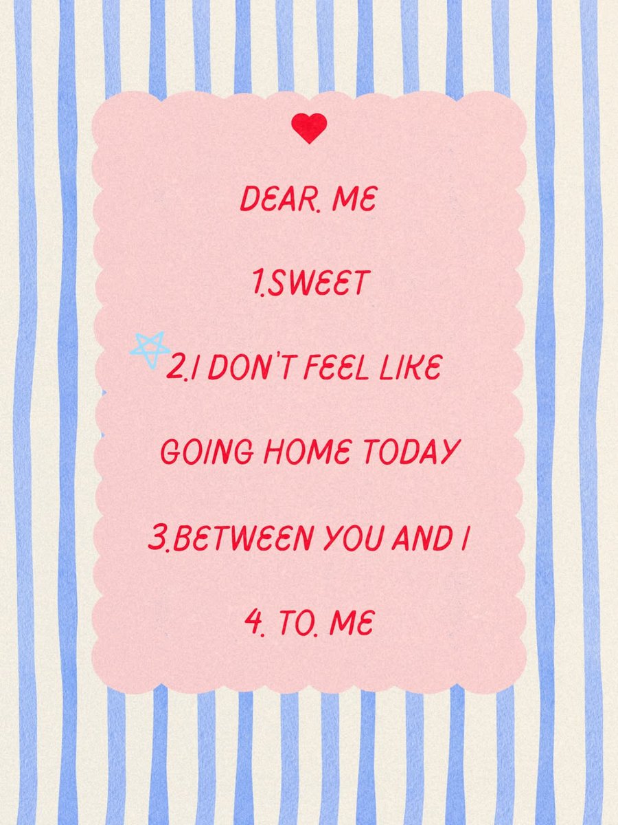 nugupromo's tweet photo. Former BerryGood members https://t.co/uwPtz8jOQN and ISHA have shared the tracklist for their 1st collaboration EP 'Dear. Me', releasing on June 13th at 12PM KST! https://t.co/bpDTXZuIDC