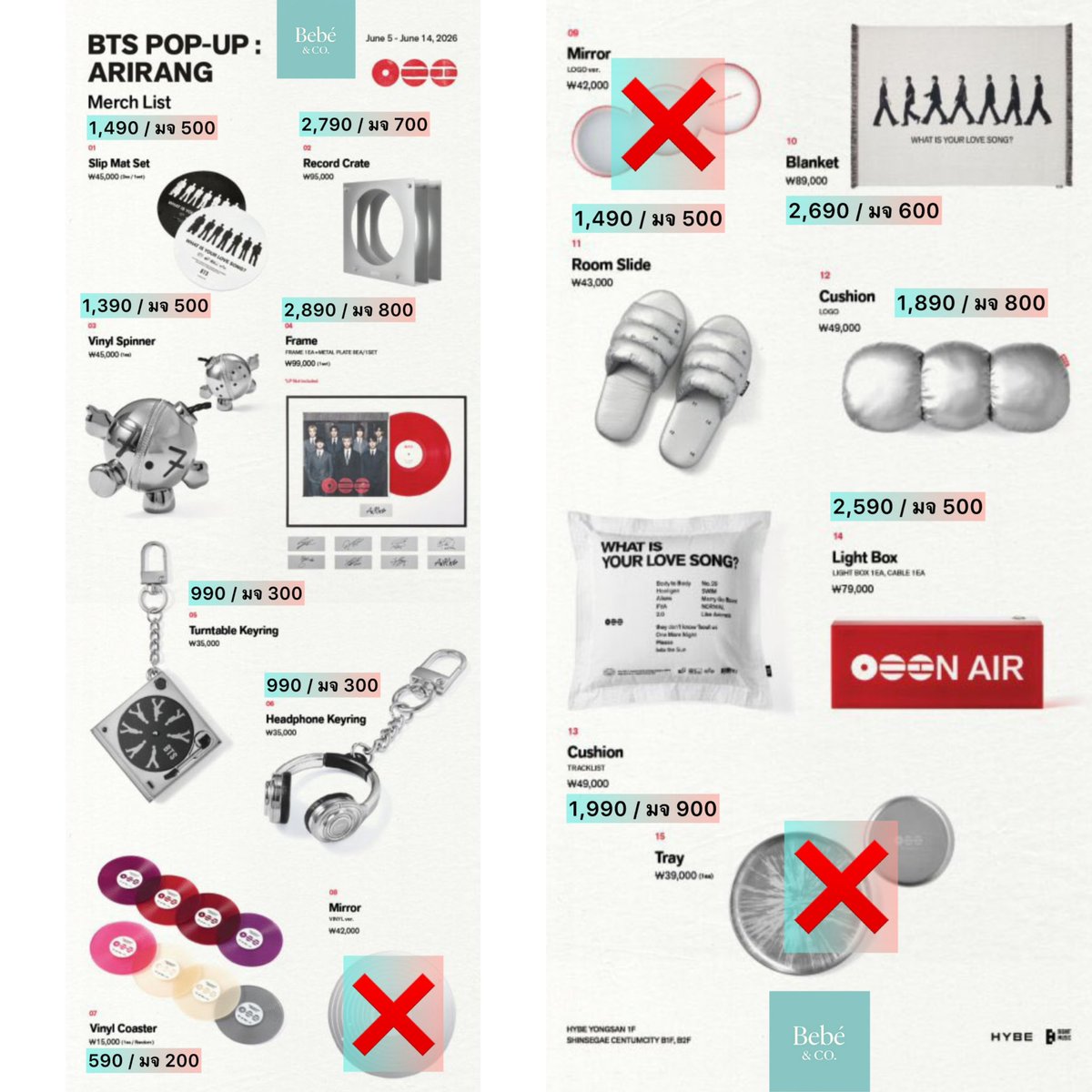 BabePart's tweet photo. รับหิ้ว Merch BTS
ทั้ง Pop up โซล และ หน้าคอนปูซาน

✈️ ส่งแอร์เท่านั้น 
(ได้ของภายใน เดือนมิถุนายน ค่า)

🚚📦 ปณ เหมา 50฿

📨 สนใจทัก dm หรือ Line OA https://t.co/DCSxJ7MjNX

#ตลาดนัดbts #ตลาดนัดบังทัน #ตลาดนัดรถไฟบังทัน #BTS_ARİRANG
#BTS #방탄소년단 #BTS_ARIRANG https://t.co/yEo4vQS6E5