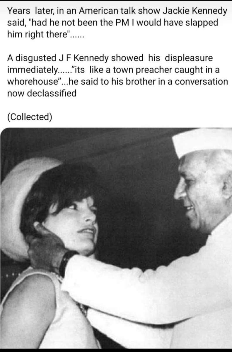 Sem_content's tweet photo. @MrinalPande1 You can compare Aurangzeb to Nehru, a Pervert womaniser https://t.co/MfYBHqDL0A