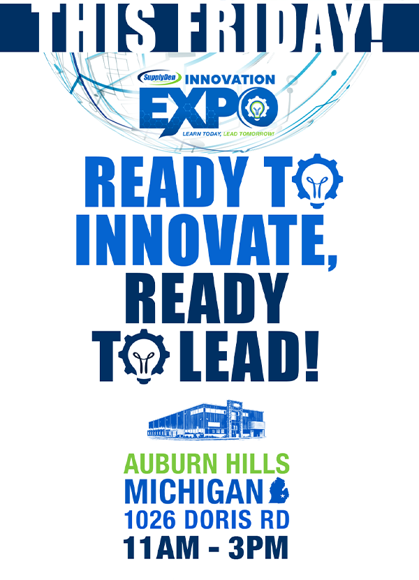 supplyden's tweet photo. Get ready to Innovate this Friday at the Innovation Expo! Step into the future at the Innovation Expo! Connect directly with industry experts, discover the latest products and technologies, and gain valuable insights to help drive your success. Throughout the day, enjoy interactive training seminars and exciting live demonstrations designed to educate, inspire, and keep you ahead of the competition. 

Join us this Friday, June 5th, from 11AM - 3PM!

Spot are almost full! Act now!
https://t.co/w3wcx4FULT

SupplyDen of Auburn Hills.
1026 Doris Rd, Auburn Hills, MI 48386
https://t.co/nwpzSf2p6o

#innovation #InnovationExpo #event #party #CustomerAppreciation #25year #Janitorial #packaging #safety #breakroom #equipment #cleaning #cleaningequipment #janitorialsupplies #packagingsupplies #safetysupplies #BreakRoomSolutions #supplies #demos #training #foodtruck #raffle #Michigan #detroit #metrodetroit #auburnhills