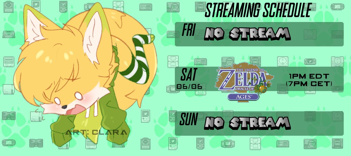 LillyGameFox's tweet photo. Back to streaming but only 1 stream this week since im goint to watch The Amazing Digital Circus on friday ^^ https://t.co/ibyAW7scvN