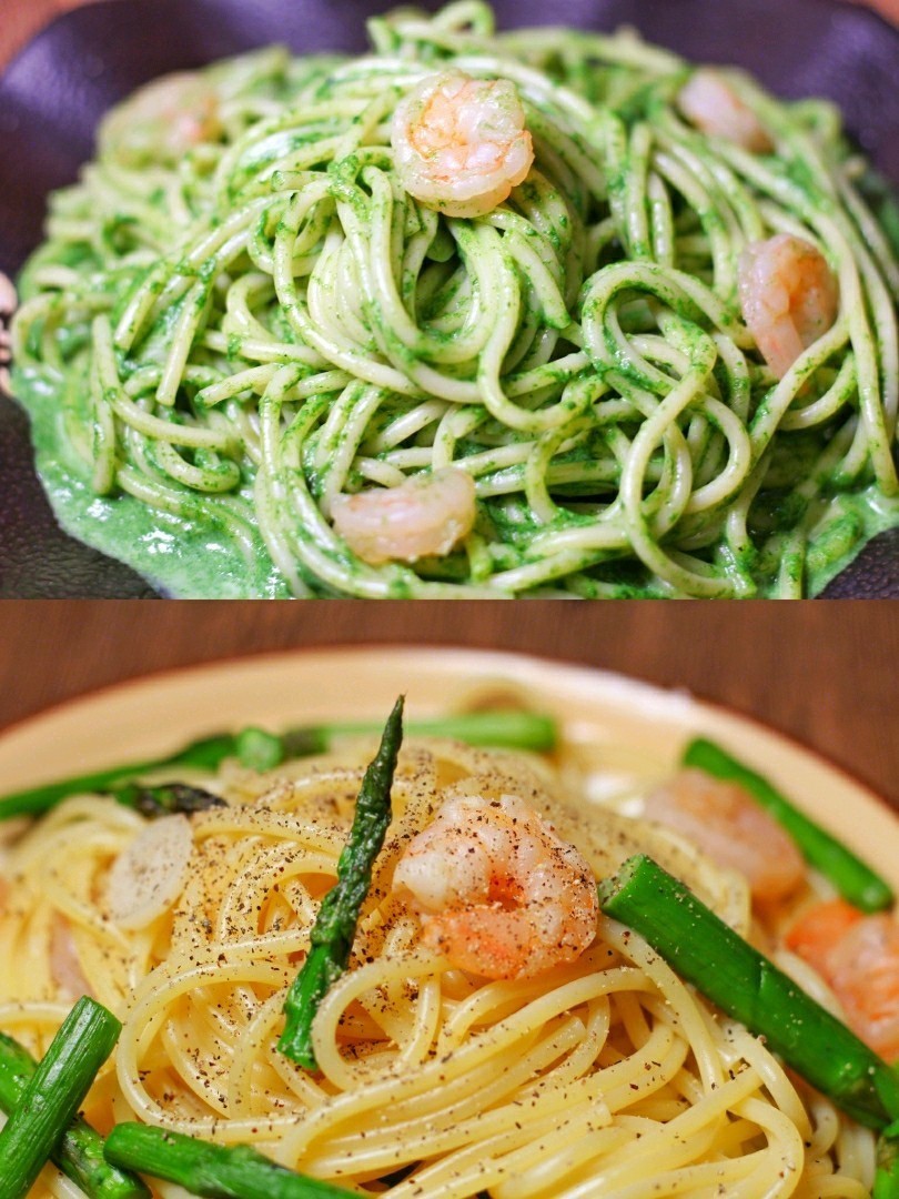 PepperLong's tweet photo. Just whipped up garlic butter shrimp pasta in 15 mins! Tender shrimp, al dente noodles + a hint of parsley = my weekday win https://t.co/kUhzUKbWL6