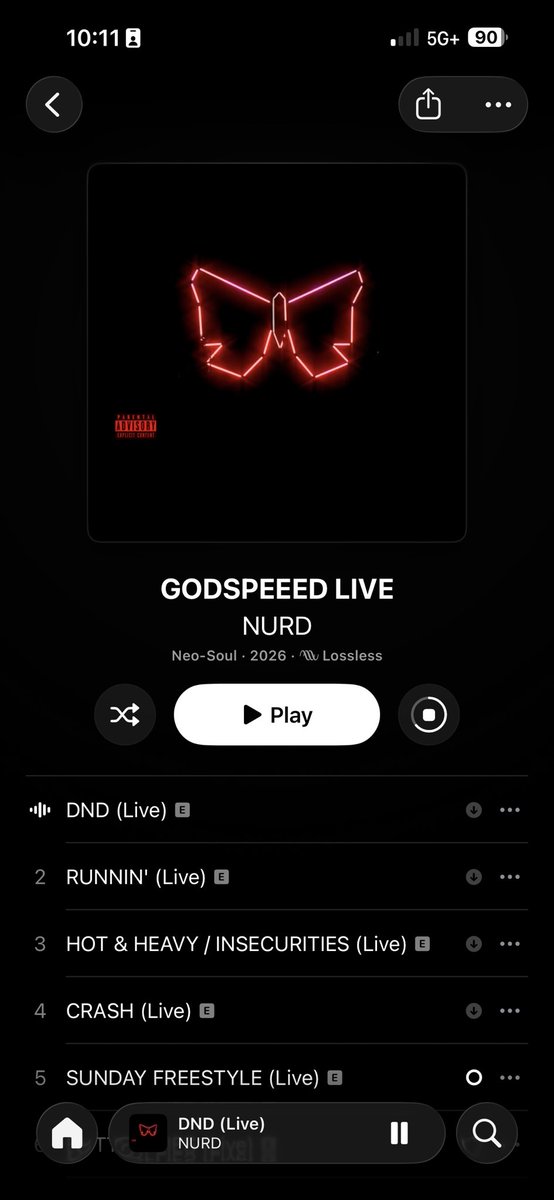 neosoulnurd's tweet photo. The Live version of my ep GODSPEED is out now !! Please go stream GODSPEED LIVE !!!🦋🎸 https://t.co/oj76y7oZHr https://t.co/pPLJaPD6fJ