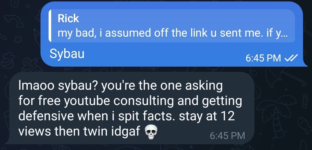 DreamBXM's tweet photo. Dem pour my guy spit because of YouTube😂 https://t.co/TXH87BnpbB