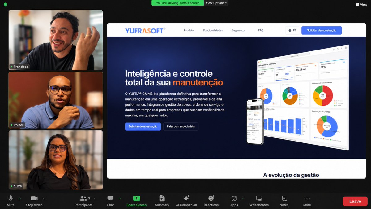yufrasoft's tweet photo. Alinhamento semanal 
https://t.co/7GdWWCi6X2

#yufracmms #yufrasoft #gestaodeativos #cmms #manutenção https://t.co/XYCIiqgWbx