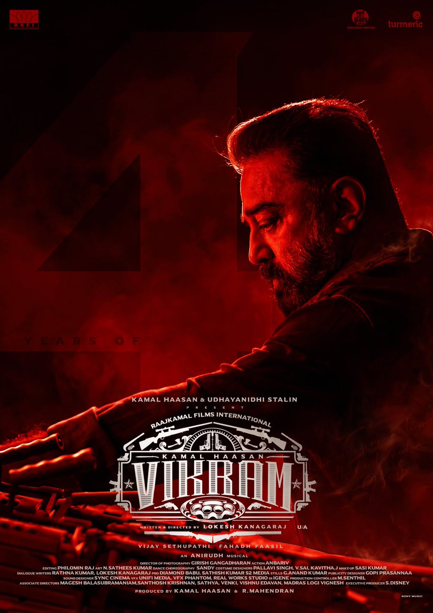 Ragunanthen1992's tweet photo. 4 Years Of #Vikram Special Poster 💥

#KamalHaasan 🔥 #VikramAllTimeRecord 🎉
@ikamalhaasan #Vikram2022 

#4YearsOfVikram #VikramMovie 
#4YearsOfVikramMovie  
#4YearsOfIndustryHitVikram https://t.co/fac5ROMedp