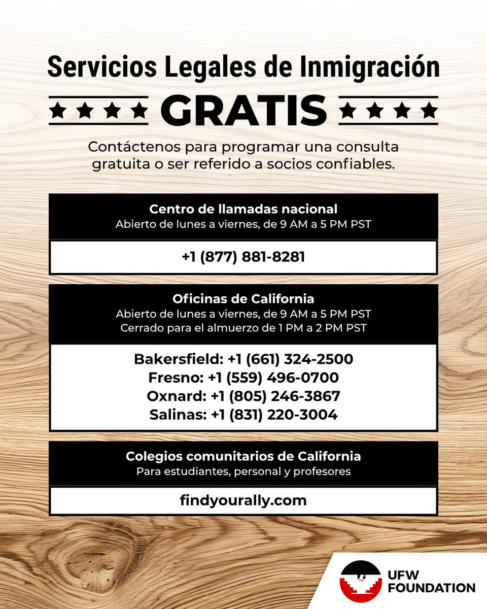 ufwfoundation's tweet photo. For support completing your DACA renewal, call us at +1-877-881-8281 during business hours to schedule a consultation or get referred to trusted partners. Submit your renewal at least 8-10 months before your status expires to avoid lapses in coverage or work authorization. https://t.co/rYQb4yixzK