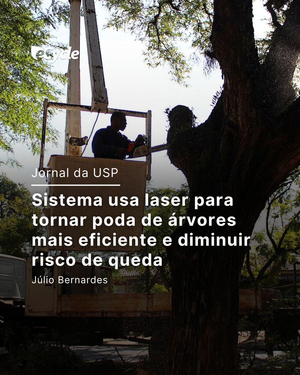 eCycleBr's tweet photo. Varredura fornece dados para um algoritmo calcular equilíbrio da árvore no computador e definir como vai ser feita a poda em áreas urbanas 

📲 Saiba mais em: https://t.co/xe2miUojXK https://t.co/KkiYJ1YEm2