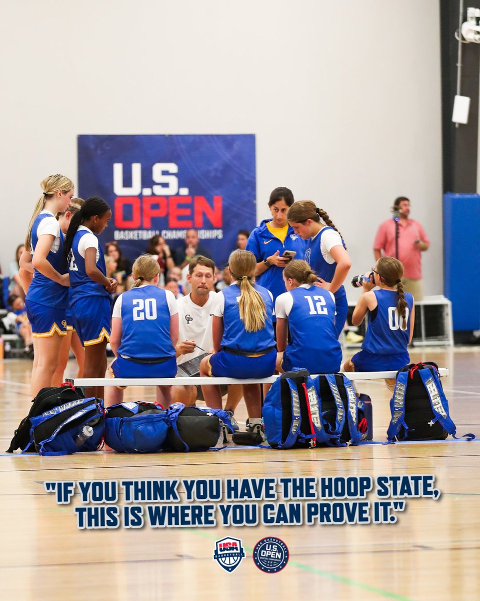 USABYouth's tweet photo. The 🇺🇸 #USOpenBasketball Championships bring together teams from all over the country &amp; from all walks of life. 

It's an opportunity to experience higher standards &amp; competing for a national championship.

🏀 https://t.co/mOWiqHeKSP https://t.co/WwlMLcanDa