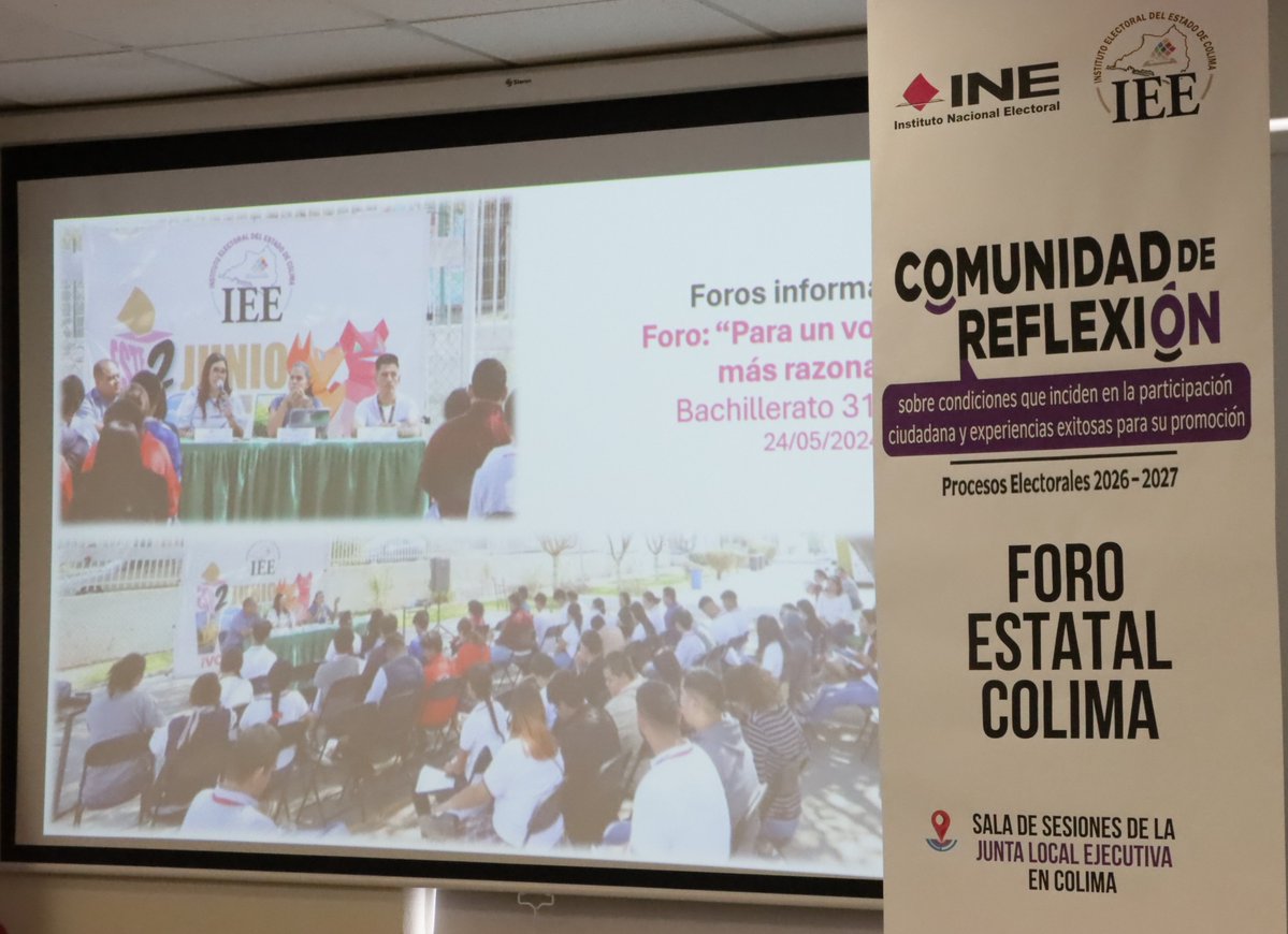 IEECOLIMA's tweet photo. #PorSiNoLoViste 
 📰 Autoridades electorales, academia y asociaciones civiles buscan incrementar la participación ciudadana en Colima

🗞️ Leer aquí👇🏾
https://t.co/RUu0rZqr4c https://t.co/5STJSsvNbq