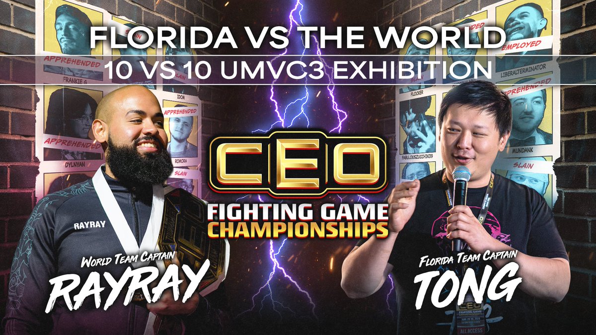 TongNeverSleeps's tweet photo. Florida barely won against the World last time, so we have to run back the 10v10. 

@RayRay19wun and I will pick our teams in July.

See you at CEO! https://t.co/92A6U28rur