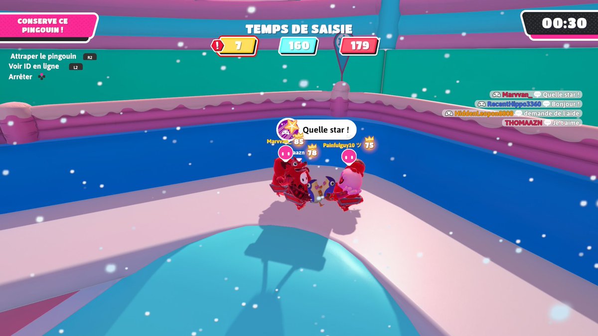 Thomaazn's tweet photo. Maybe Fall Guys is fun
As long you are playing with Friends :p 
@windos8pro @PainfulGuy10 @littlebean_____  (free ping) https://t.co/X5KUJhvZ8Q