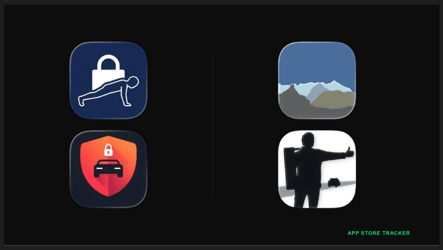appstoretracker's tweet photo. 10 apps that entered the Top 100 in less than a week.

3 of them are about putting your phone down.

The other 7 are about what happens after 👇 https://t.co/R0FAxE7i38