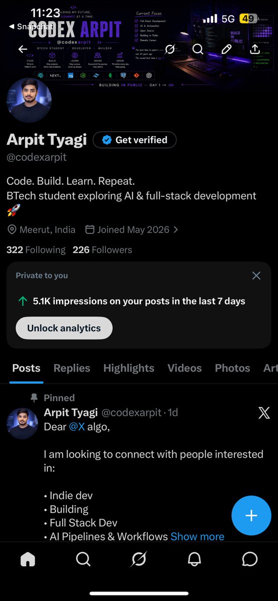 Arpit Tyagi tweet media