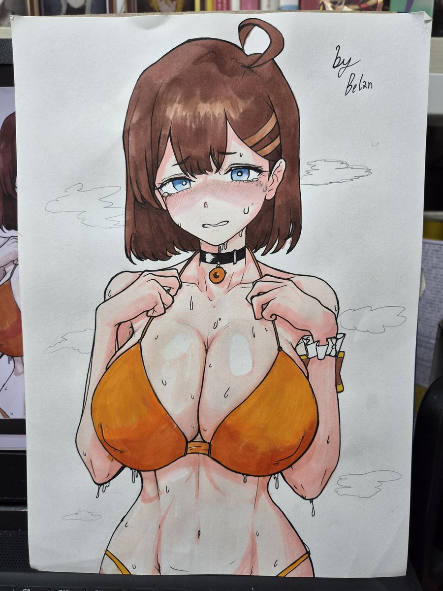belanvital_1004's tweet photo. bikini hod (Right: Scanned)
#lobotomy_corporation
#library_of_ruina
#Hod #ホド https://t.co/NuaAzGTWkx