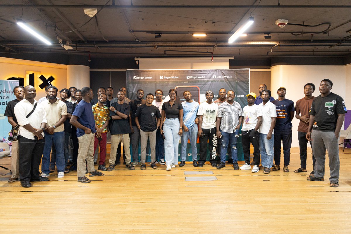NuelCreates's tweet photo. Last Friday in Ghana 🇬🇭 was more than just a meetup, it was an opportunity to connect, educate, and showcase what the future of onchain finance looks like.

Together with an incredible community of KOLs, creators, traders, and Web3 enthusiasts, we explored how @BitgetWallet is making crypto more practical, accessible, and rewarding for everyday users.

From diving into Prediction Market and how users can turn insights into opportunities, to showcasing PayFi and the growing possibilities of everyday onchain finance, the conversations were engaging, insightful, and full of energy.

The event gave attendees a hands-on look at key Bitget Wallet features, product innovations, and the vision behind creating a seamless gateway to the onchain economy.

A huge thank you to everyone who joined us @BitgetWalletAF, shared ideas, asked questions, and contributed to making the event a success. Ghana's Web3 community continues to impress with its passion, curiosity, and drive for innovation.

More connections, more education, and more opportunities ahead.🩵🥂